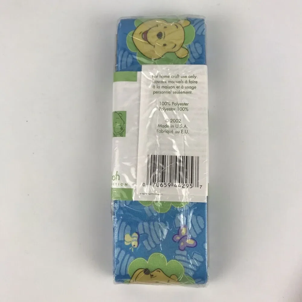 Wrights Disney Home Winnie The Pooh Blanket Binding 799 917 Blue 2